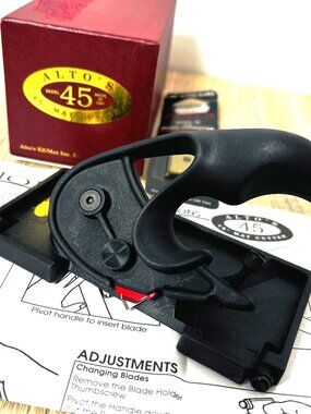 ALTO'S Model 45 Mat Cutter Framing Tool w/  Extra Blades Instructions and Box